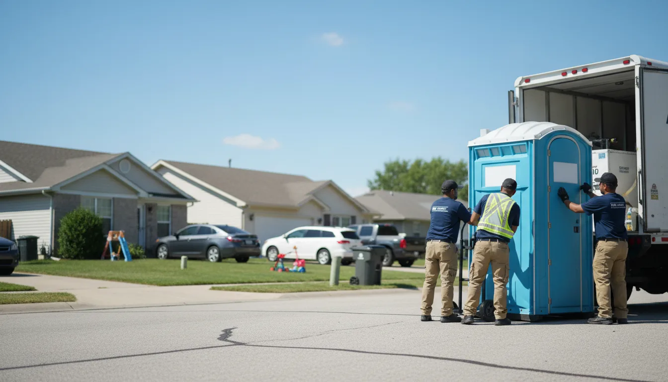 Standard Porta Potty Rentals in Waterloo, IA near me